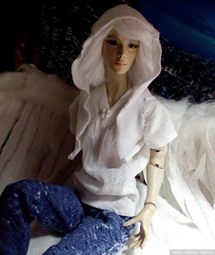 Ангел — Авторские шарнирные куклы своими руками: лепка (фото 4)