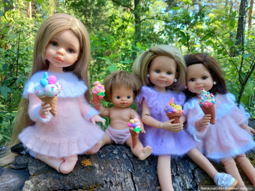 Мороженовый день😊🍦🍨🍦 — Куклы Paola Reina (Паола Рейна): новинки (фото 9)