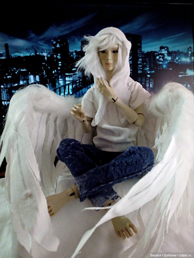 Ангел — Авторские шарнирные куклы своими руками: лепка (фото 9)