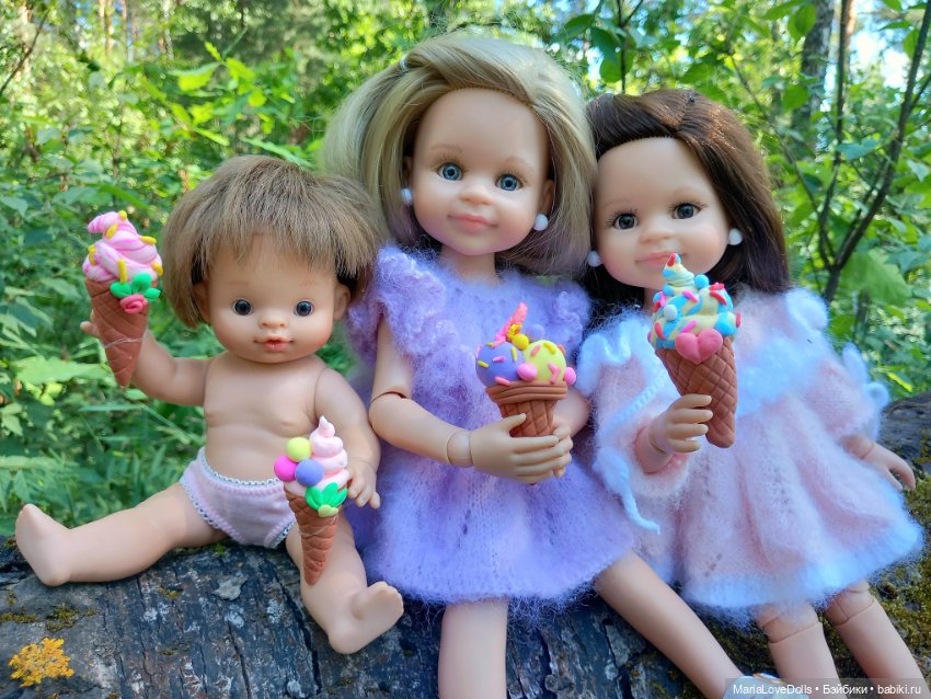 Мороженовый день😊🍦🍨🍦 — Куклы Paola Reina (Паола Рейна): новинки (фото 2)