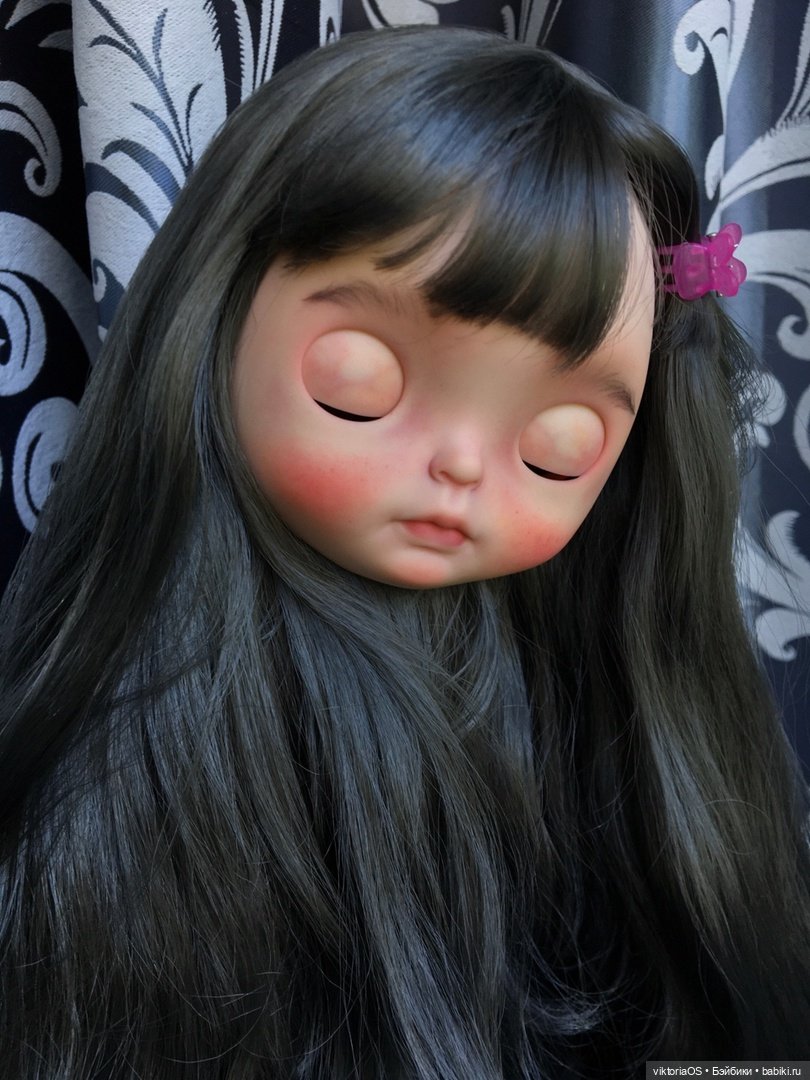 Кнопка ❤ — Куклы Blythe (Блайз) ООАК: кастом (фото 9)