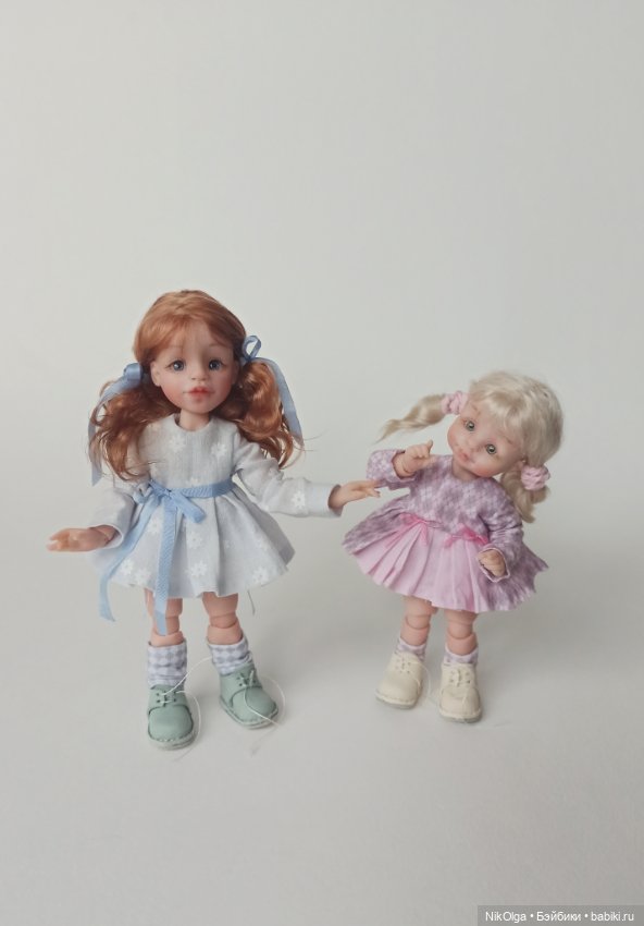 Три сестренки — Авторские шарнирные куклы своими руками: лепка (фото 4)