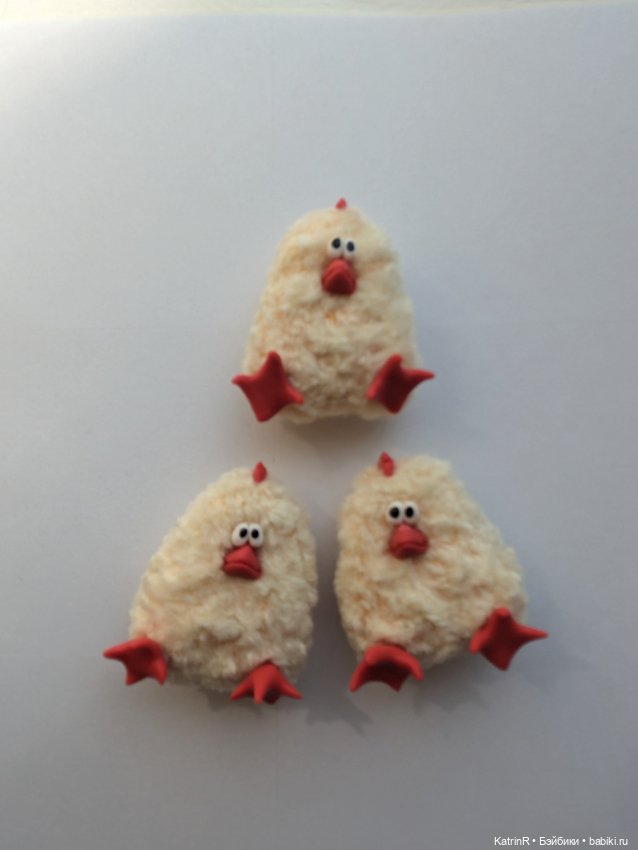 Цыплята. Брошки — Текстильные игрушки и примитивы: кофейные (фото 2)