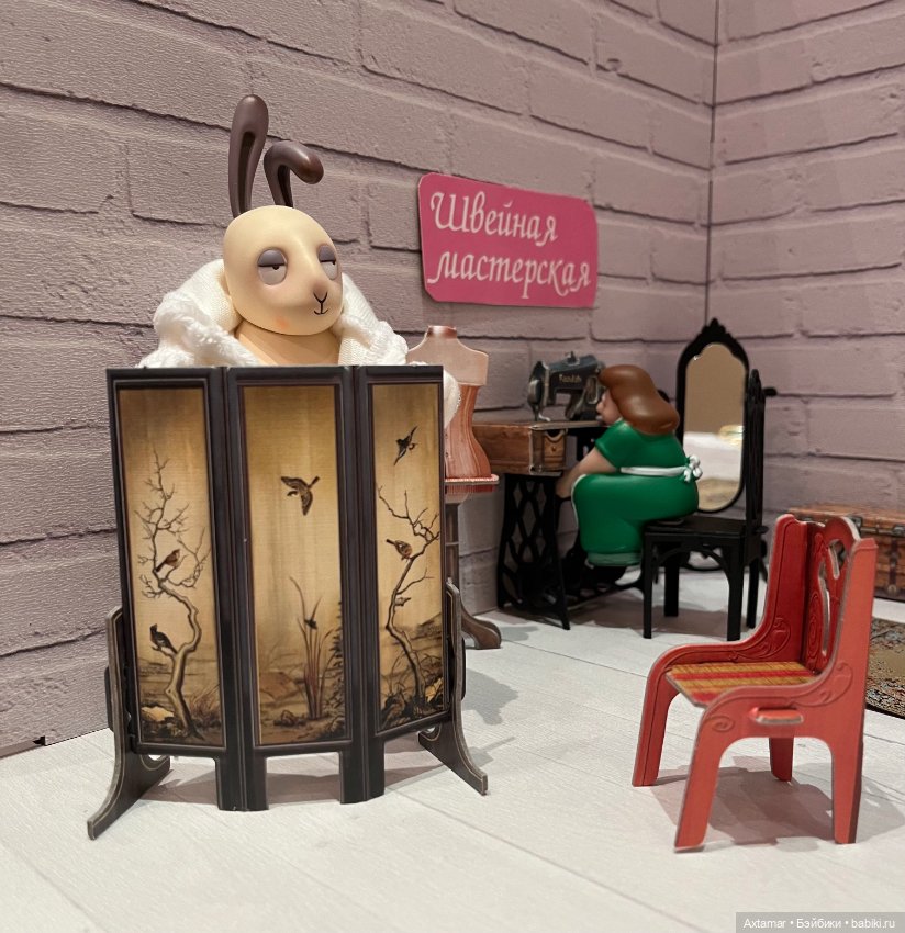 Зайцелама в швейной мастерской- У Василисы 💥💥💥💥