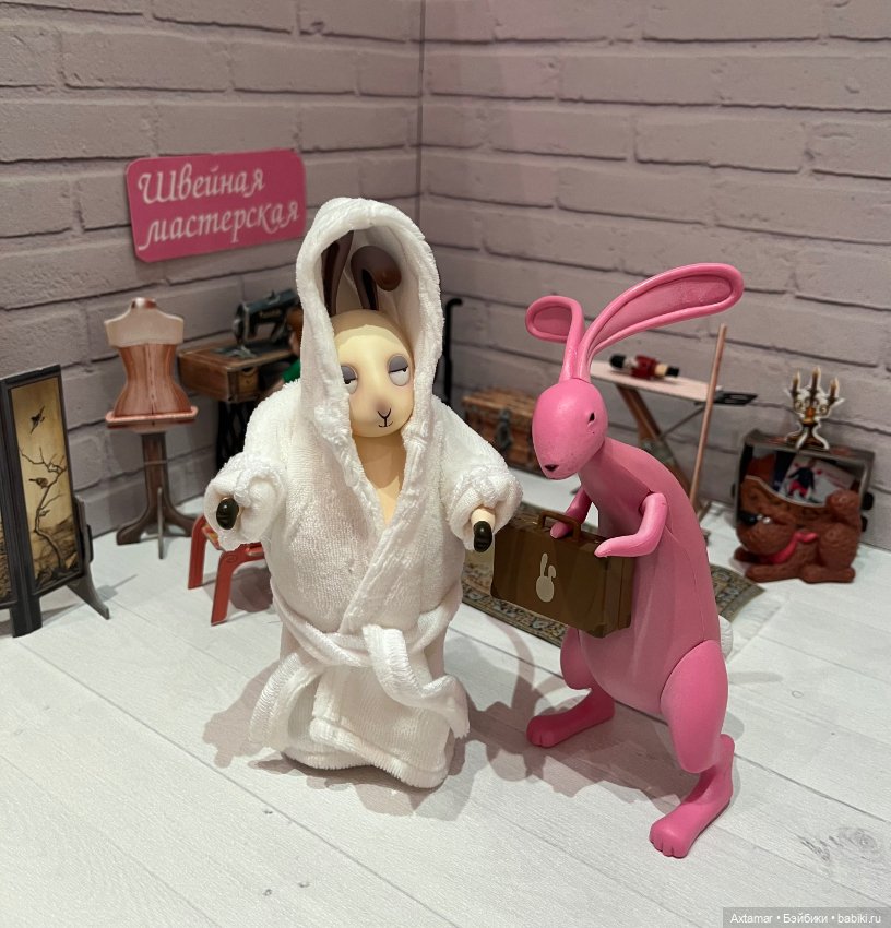 Зайцелама в швейной мастерской- У Василисы 💥💥💥💥