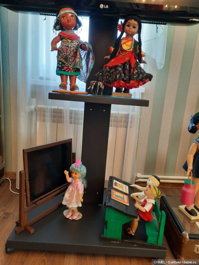 Выставка "Мамины истории о кукольной стране"