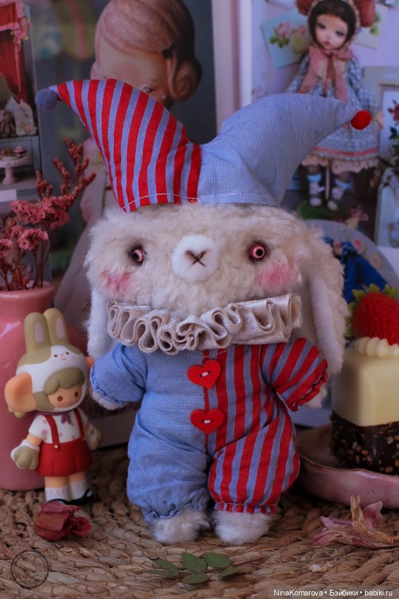 Заяц Crazy Tart — Авторские мишки Тедди и друзья: фото (фото 2)