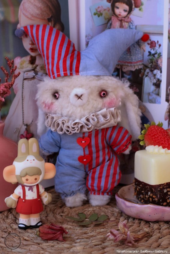 Заяц Crazy Tart — Авторские мишки Тедди и друзья: фото