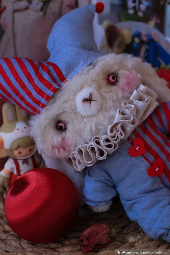 Заяц Crazy Tart — Авторские мишки Тедди и друзья: фото (фото 3)