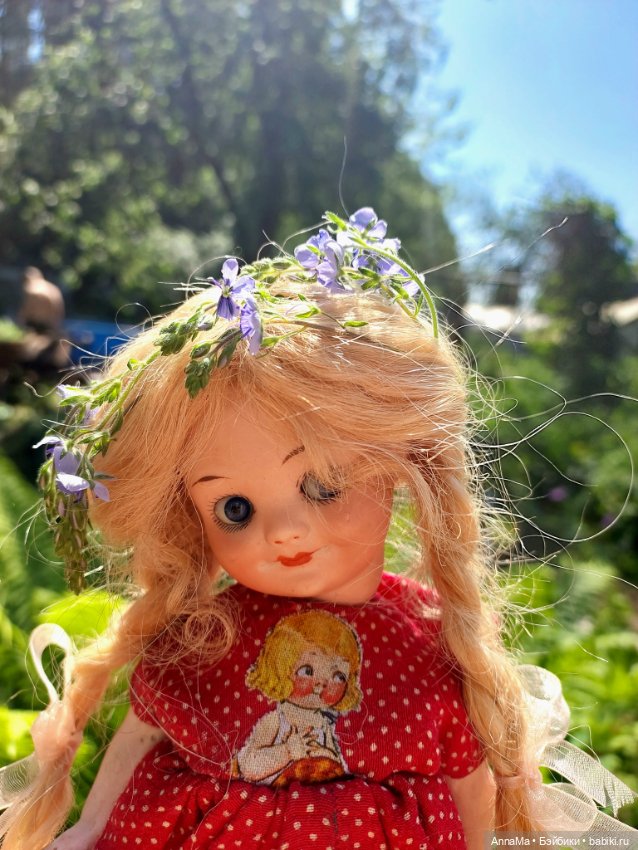 Воображуля — Антикварные куклы Armand Marseille (AM): молд 390 (фото 3)