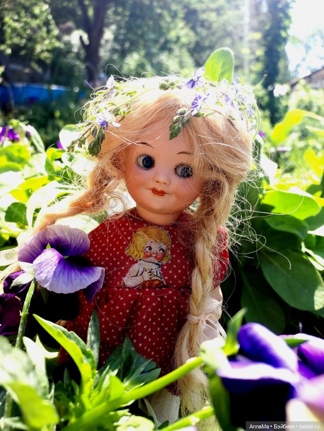 Воображуля — Антикварные куклы Armand Marseille (AM): молд 390 (фото 2)