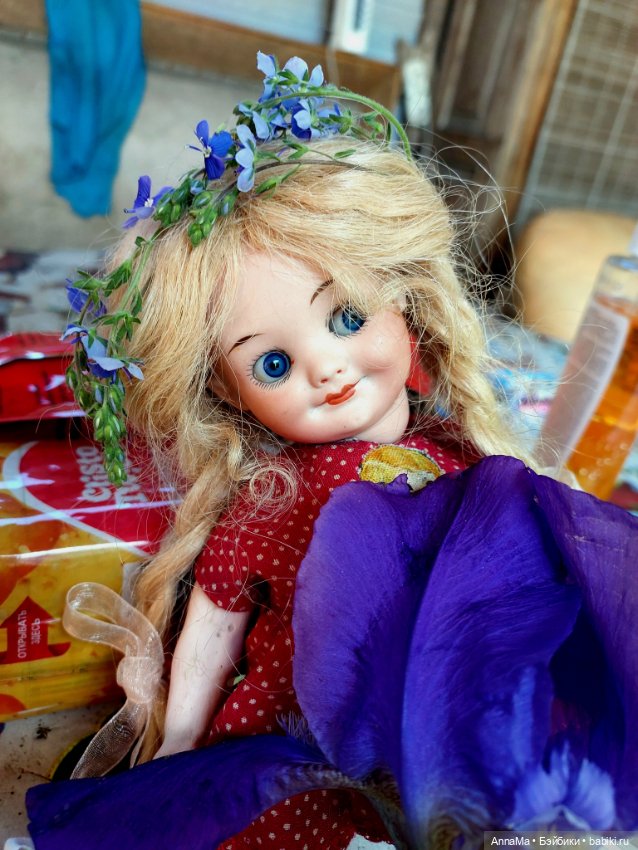 Воображуля — Антикварные куклы Armand Marseille (AM): молд 390 (фото 5)