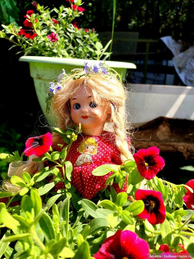 Воображуля — Антикварные куклы Armand Marseille (AM): молд 390 (фото 7)