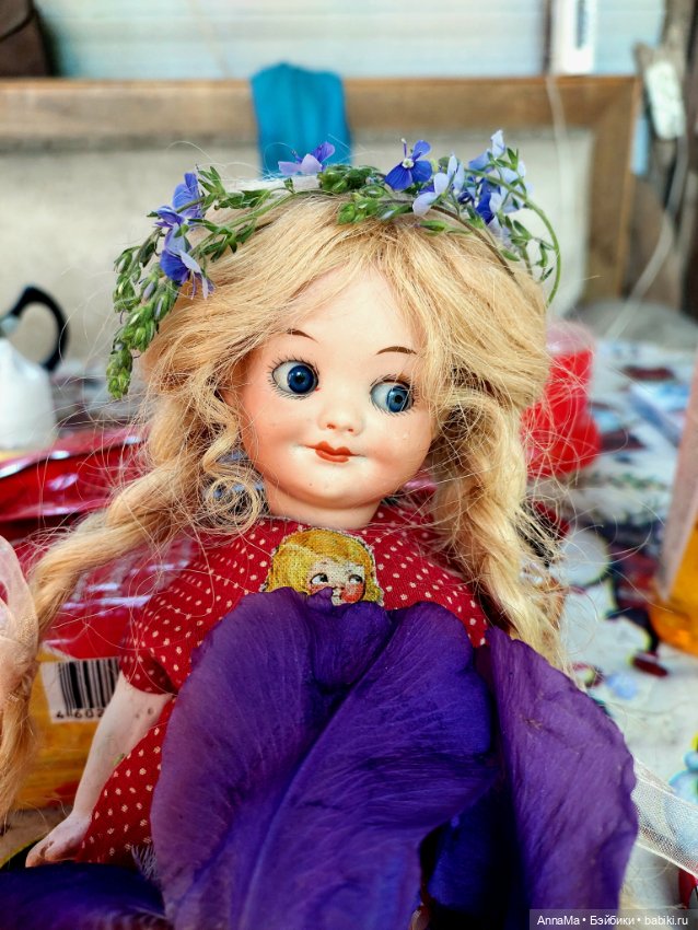 Воображуля — Антикварные куклы Armand Marseille (AM): молд 390 (фото 4)