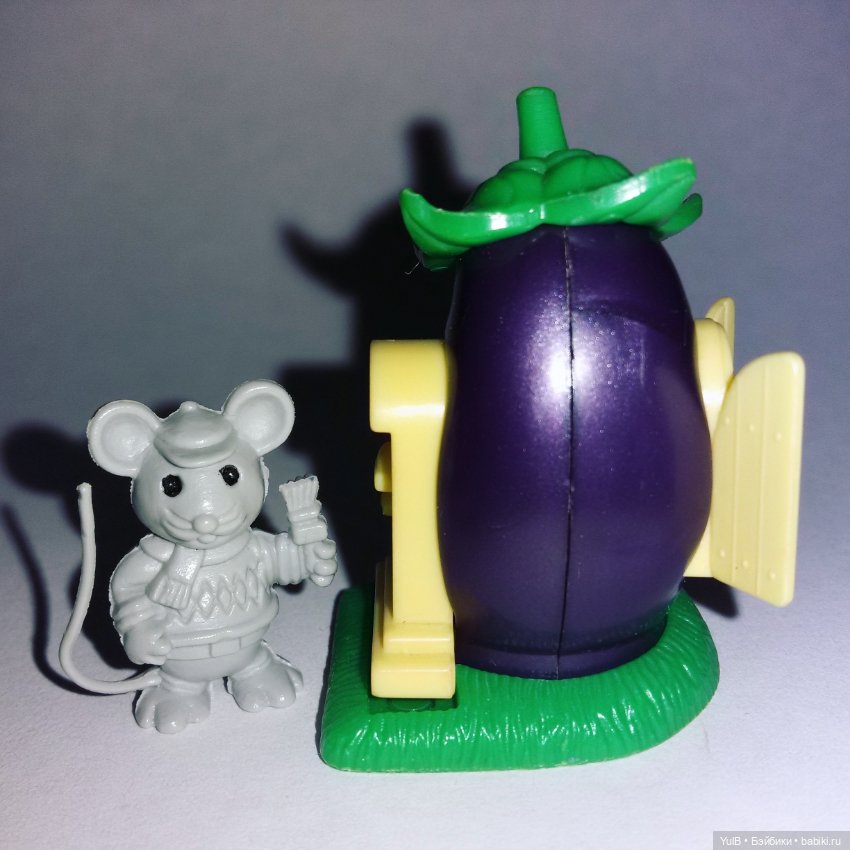 Мышки в домиках — Фигурки Киндер Сюрприз (Kinder)