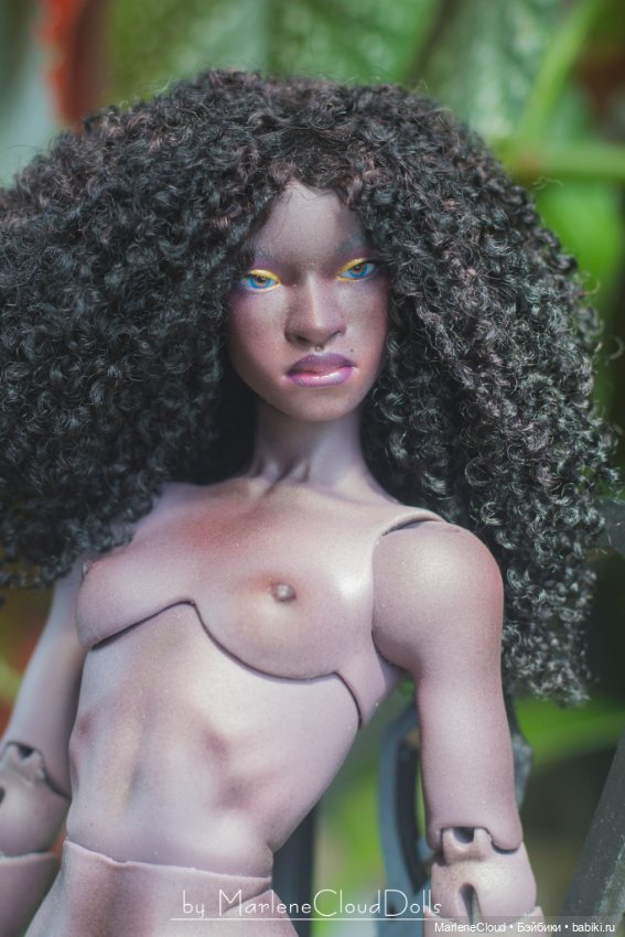 Zes с росписью — Авторские шарнирные куклы своими руками: лепка (фото 4)