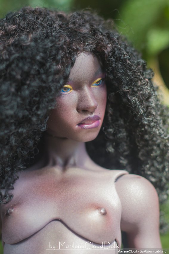 Zes с росписью — Авторские шарнирные куклы своими руками: лепка (фото 6)