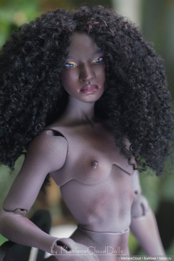 Zes с росписью — Авторские шарнирные куклы своими руками: лепка