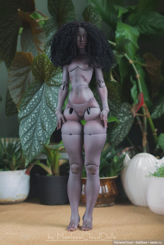 Zes с росписью — Авторские шарнирные куклы своими руками: лепка