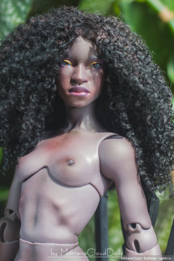 Zes с росписью — Авторские шарнирные куклы своими руками: лепка (фото 2)