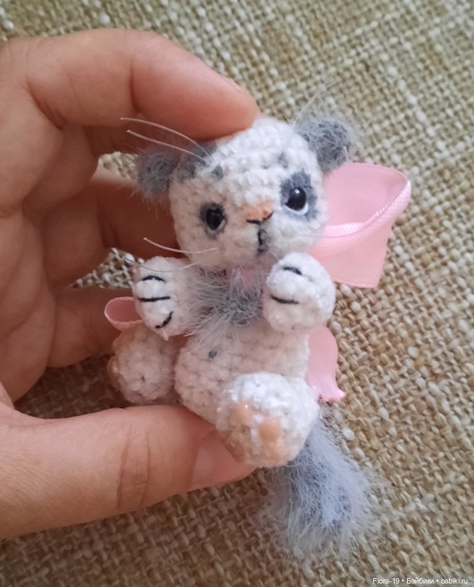 Велюровый Котя — Вязаные игрушки и амигуруми: крючком (фото 2)