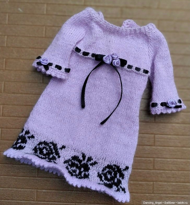 Платья для Паолочек — Одежда и обувь для кукол своими руками: фото (фото 7)