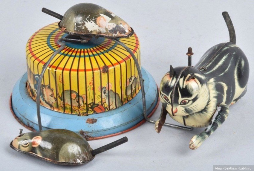 Заводные "Кошки-мышки" — Антикварные автоматоны и механические куклы: Vichy (фото 3)