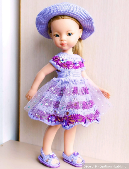 Лёгкое ажурное платье крючком для паолочки с узором "Лилия" (фото 2)