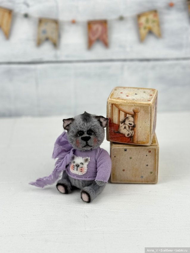 Тедди кошечка Лара — Авторские мишки Тедди и друзья: фото