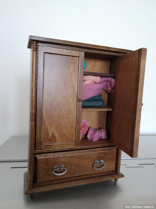 Шкаф моей мечты — Мебель для кукол и домиков: фото