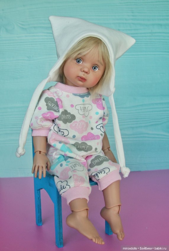 Моя новая кукла-булочка Стеша, 29 см