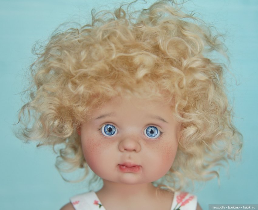 Моя новая кукла-булочка Стеша, 29 см