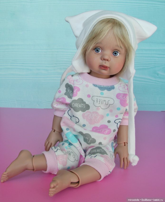 Моя новая кукла-булочка Стеша, 29 см