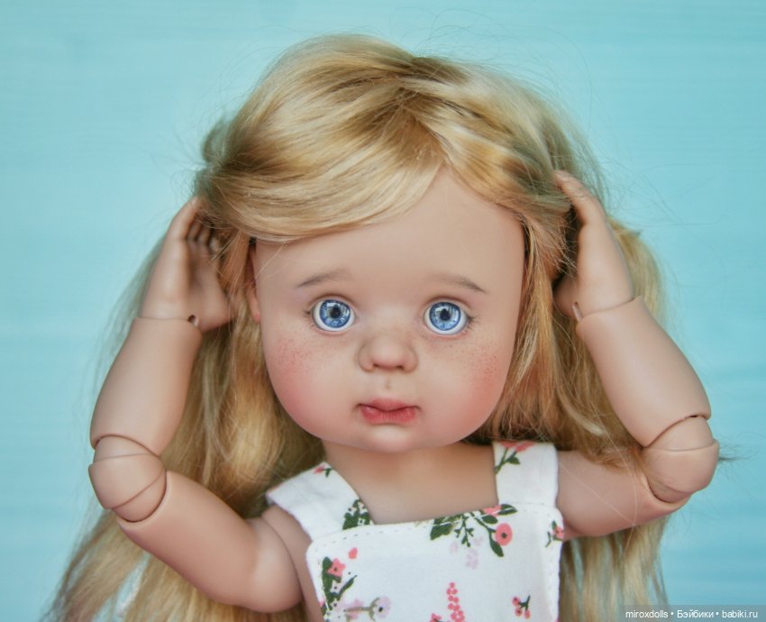 Моя новая кукла-булочка Стеша, 29 см