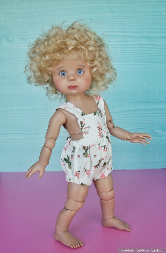 Моя новая кукла-булочка Стеша, 29 см