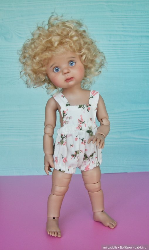 Моя новая кукла-булочка Стеша, 29 см