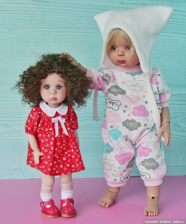 Моя новая кукла-булочка Стеша, 29 см