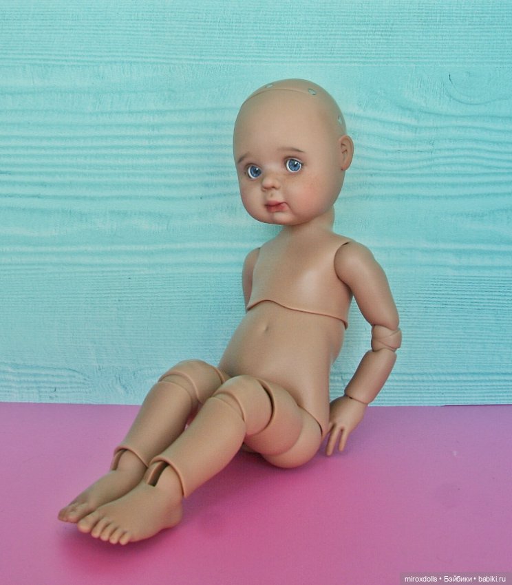 Моя новая кукла-булочка Стеша, 29 см