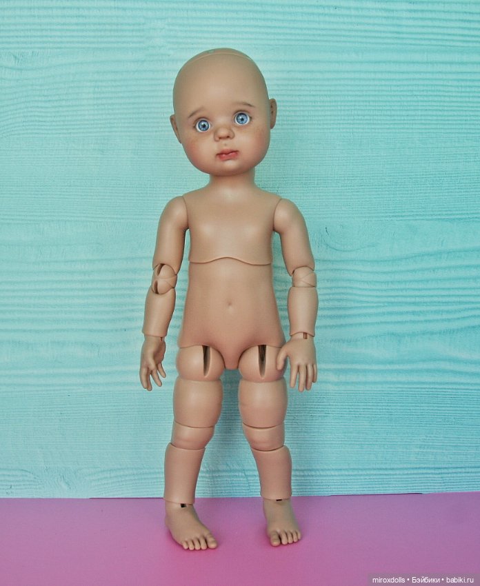 Моя новая кукла-булочка Стеша, 29 см