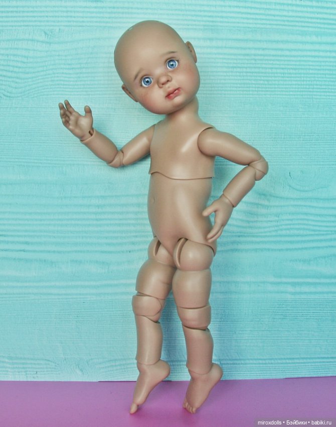 Моя новая кукла-булочка Стеша, 29 см