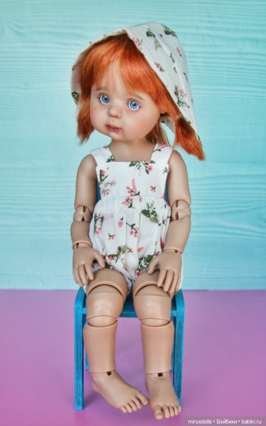 Моя новая кукла-булочка Стеша, 29 см