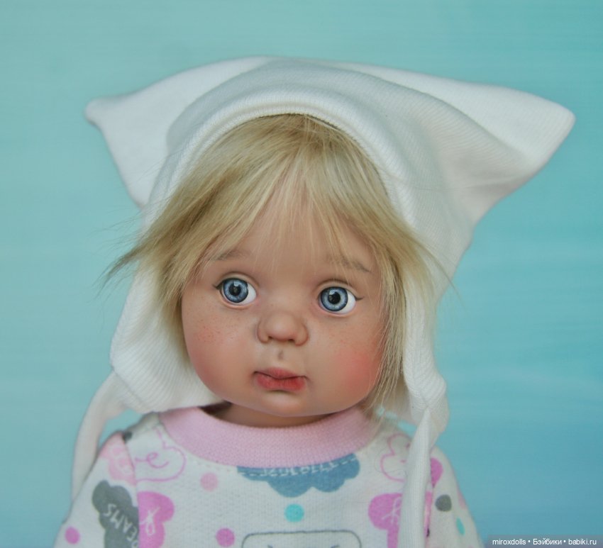 Моя новая кукла-булочка Стеша, 29 см
