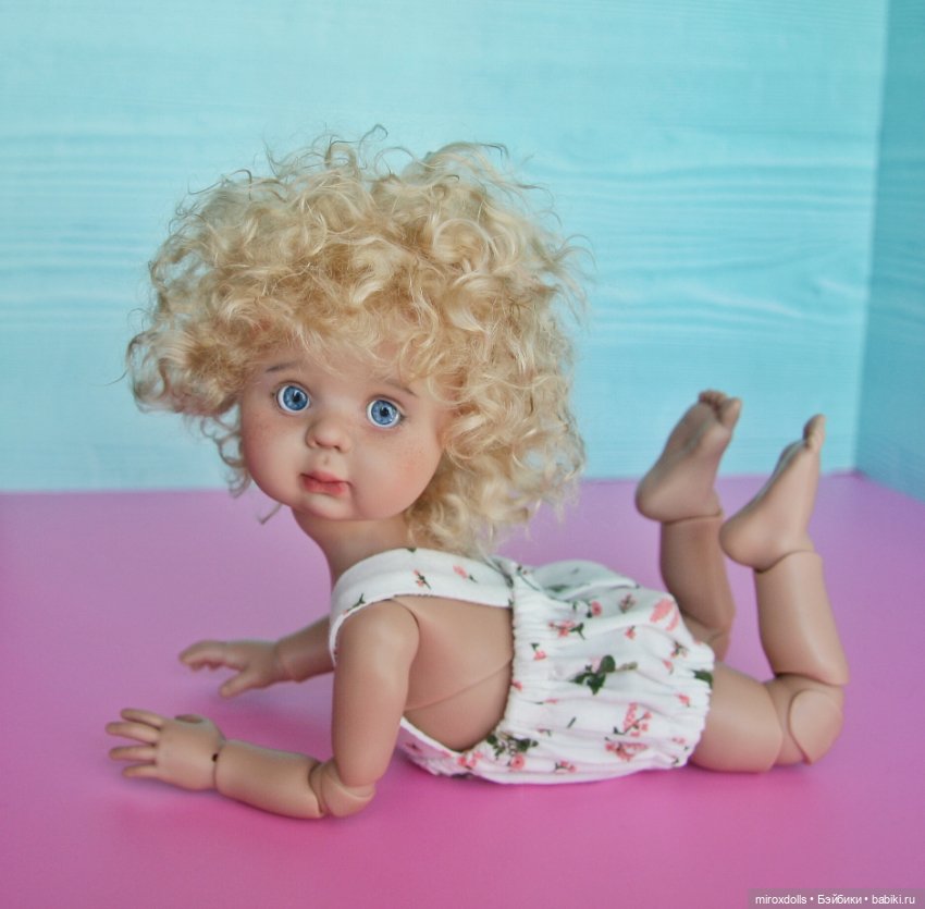 Моя новая кукла-булочка Стеша, 29 см
