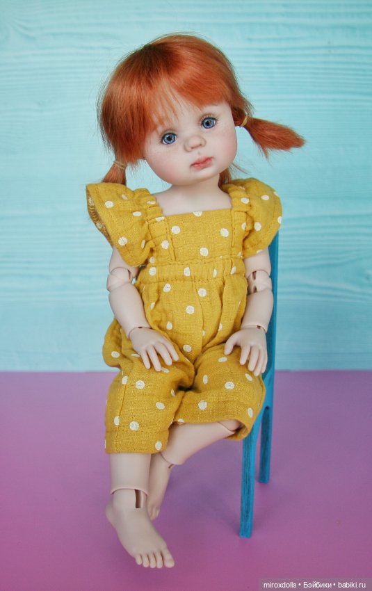 Моя новая кукла-булочка Стеша, 29 см