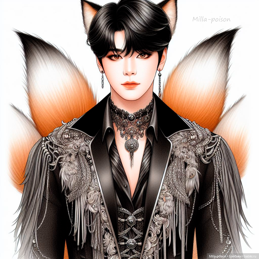 Кумихо — Рисование и арт: скетчи (фото 7)