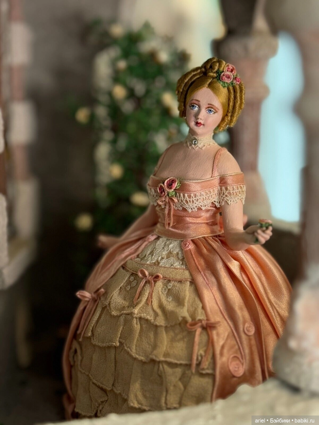 Изысканная кукла-леди от Гейл Елены Банток (фото 2)