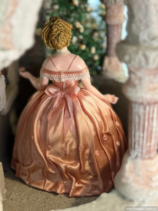 Изысканная кукла-леди от Гейл Елены Банток (фото 3)