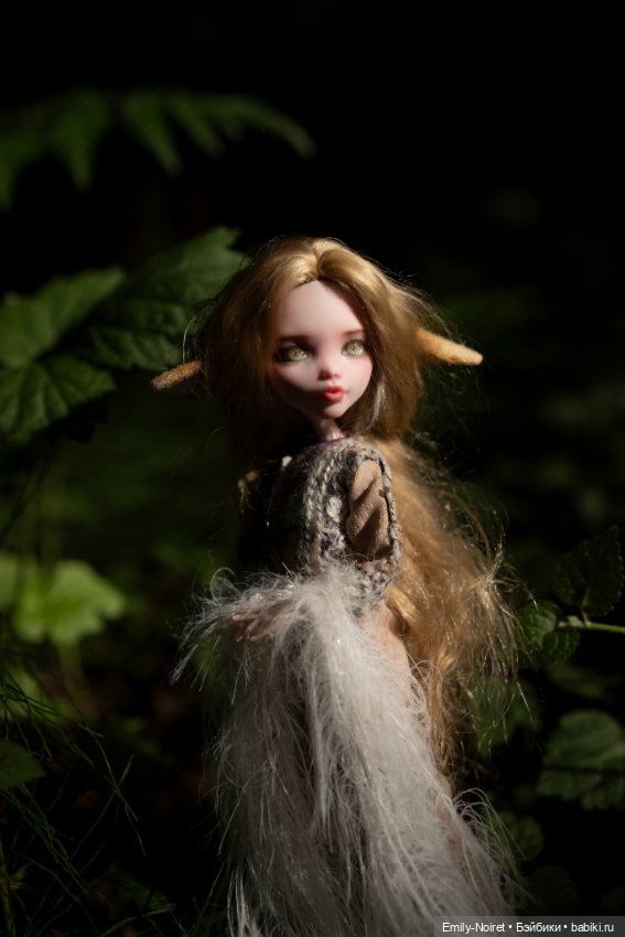 В лесу — ООАК Monster High и Ever After High: репейнт (фото 9)