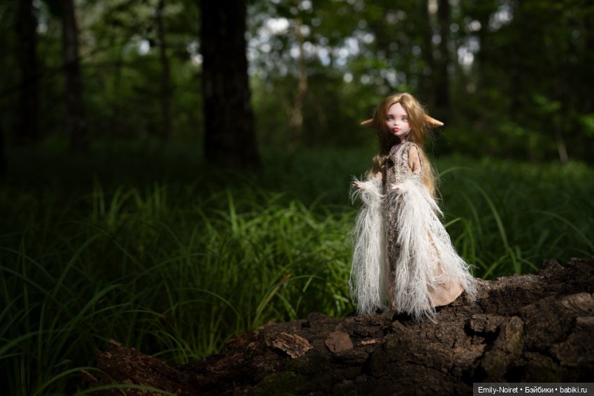 В лесу — ООАК Monster High и Ever After High: репейнт (фото 5)