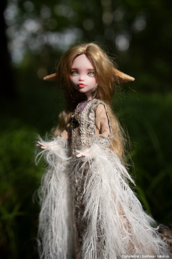 В лесу — ООАК Monster High и Ever After High: репейнт (фото 4)